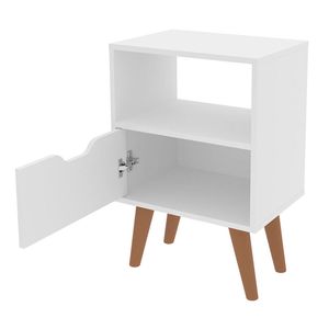 Mesa de Noche Essen Blanco