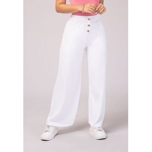 Pantalón Mujer Blanco Mp 3407