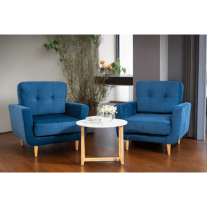 Combo de Sillón 1 Puesto Azul