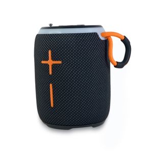 Parlante Portatil Recargable Bluetooth Con Radio Fm Negro