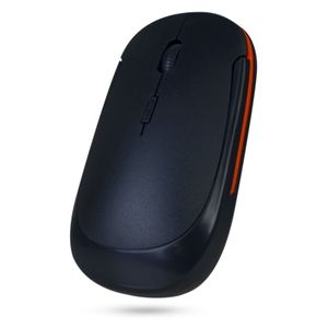 Mouse Liviano 4D Plano Negro