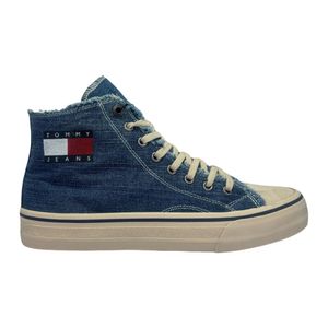 TENIS CASUAL DAMA TOMMY COLOR AZUL DENIM