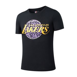 CAMISETA NBA LAIKERS HOMBRE NBATS522202-BLK2