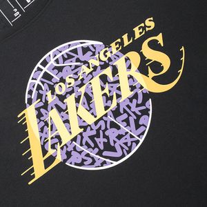 CAMISETA NBA LAIKERS HOMBRE NBATS522202-BLK2