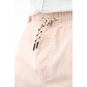 Bermuda rosada con elástico en cintura para hombre