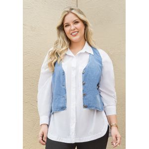 Chaleco Mujer Azul Rutta 104601