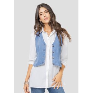 Chaleco Mujer Azul Rutta 104601