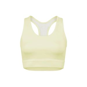 Top De Ciclismo Mujer Sisa Silk Lemon Cream 2.4