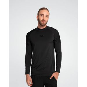 Camiseta Manga Larga Hombre Shelter Sportfitness Negro