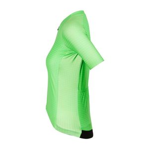 Jersey Ciclismo Bioracer Icon Mujer Op Art Green