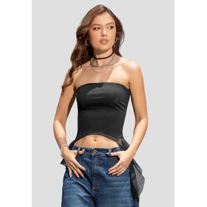 Blusa Mujer Negro Atypical 103334