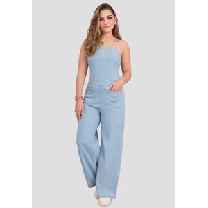 Enterizo Largo Mujer Azul Atypical 103402