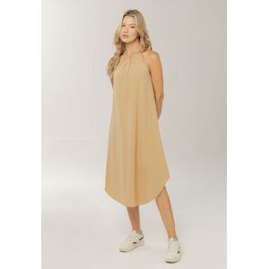 Vestido Largo Mujer Beige Rutta 104778