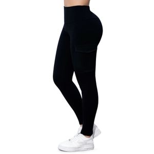Legging Mujer Negro Fi 33553