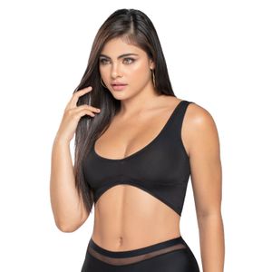 Brasier Mujer Negro Fi 4573