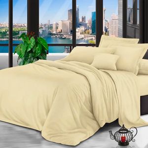 Sabanas Unicolor Beige Semidoble