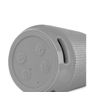 Parlante Portatil Recargable Bluetooth Con Radio Fm TG- 129 Gris