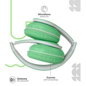 Diadema Inalambrica Bluetooth P39 Color Verde