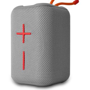Parlante Portátil Bluetooth Fm Microsd Usb Auxiliar F68 Gris