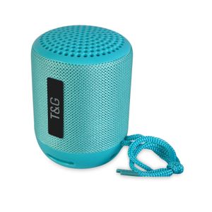 Parlante Portatil Recargable Bluetooth Con Radio Fm TG- 129 Celeste
