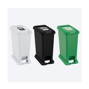Papelera Caneca Basurero Con Pedal 20 L