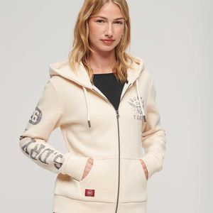 Buzo Abierto Para Mujer Athletic College Superdry