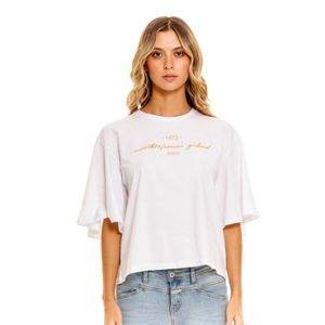 Camiseta Manga Corta Para Mujer  Girbaud