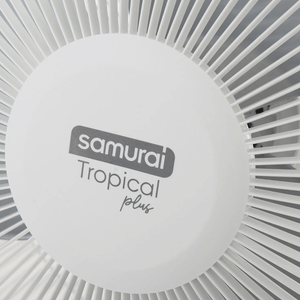 Ventilador Samurai Piso Tropical Plus Blanco