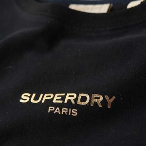 Camiseta Para Mujer Sport Luxe Graphic Fitted Superdry
