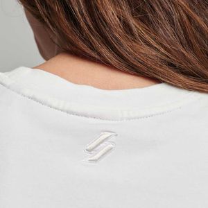 Camiseta Para Mujer Sport Luxe Graphic Fitted Superdry