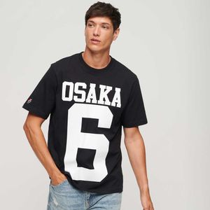 Camiseta Para Hombre Osaka Logo Loose Superdry