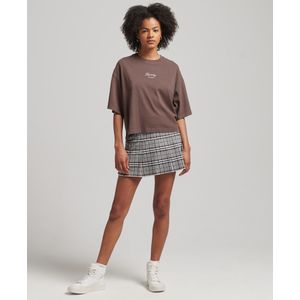 Camiseta Manga Corta Para Mujer Code Heritage Boxy Os Superdry 52385