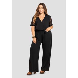 Enterizo Largo Mujer Negro Mp 104023