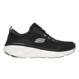 TENIS SKECHERS MUJER 150095BKW D'LUX WALK