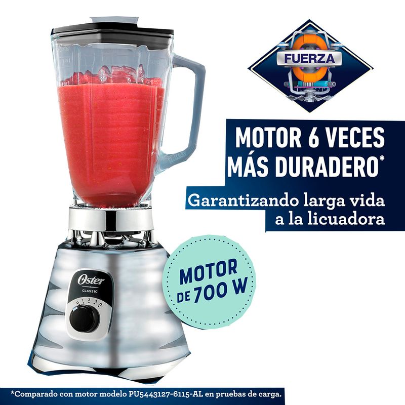 LICUADORA-OSTER-CROMADA-3V-700W