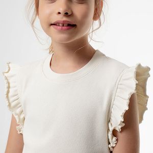 CAMISETA GEF NINA LAMI KD CREMA 814