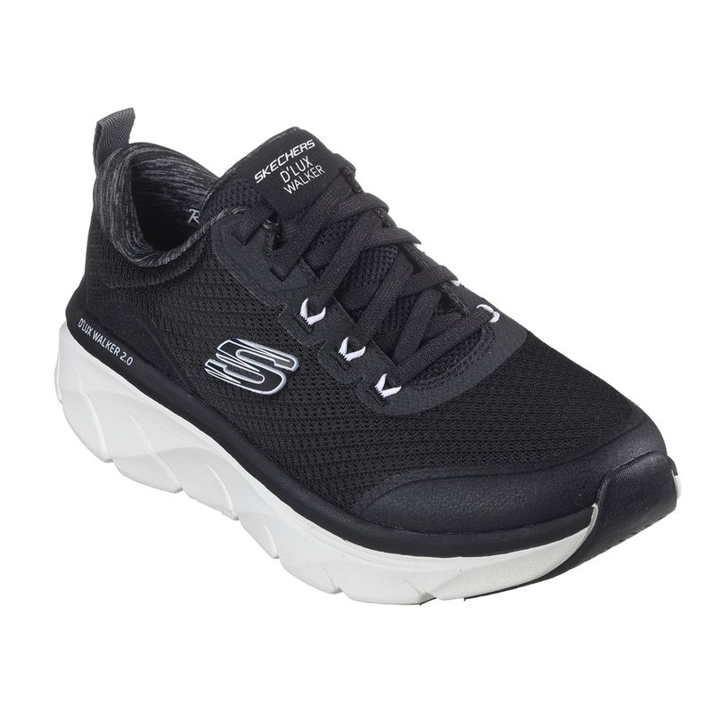 TENIS-SKECHERS-MUJER-150095BKW-D-LUX-WALK