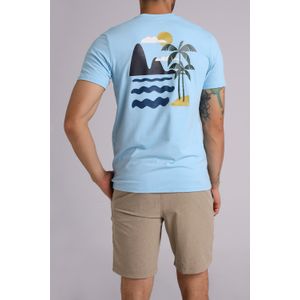 Camiseta Manga Corta Modern Fit Originals Aloha Hour Hombre