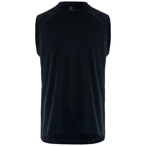 Camiseta Manga Sisa Hombre Void Sportfitness Negro
