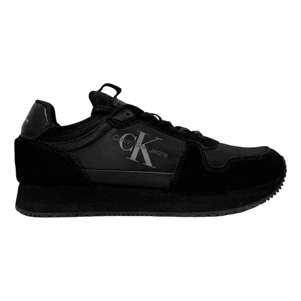 Tenis Calvin Klein Tenis Cor Jeans Tenis Calvin Klein 756 Negro