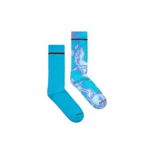 Medias Largas Para Hombre Skm Ray Twopack