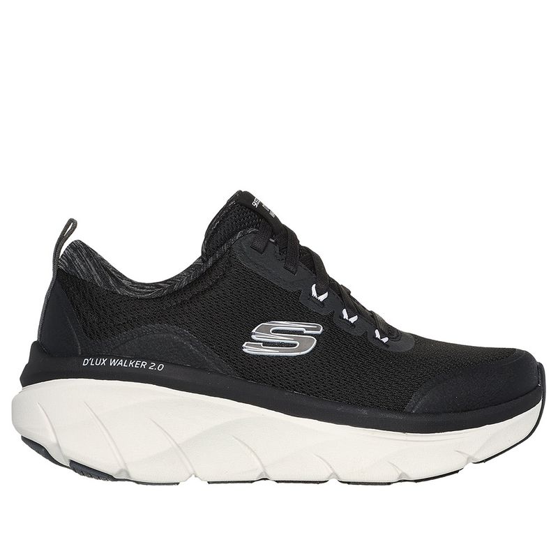 TENIS-SKECHERS-MUJER-150095BKW-D-LUX-WALK