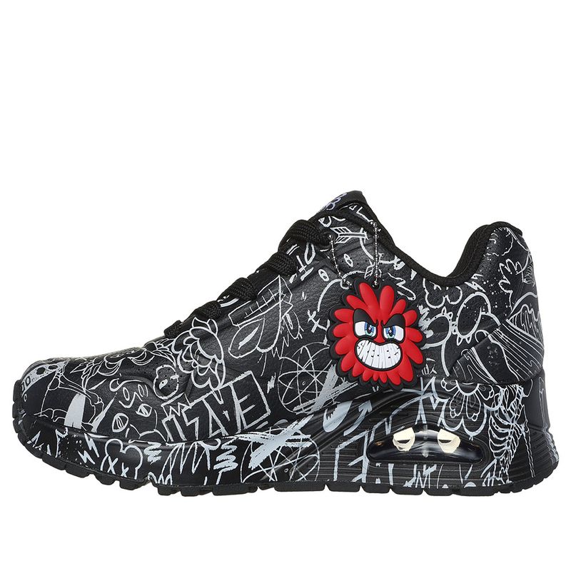 TENIS-SKECHERS-MUJER-177972BKW-UNO