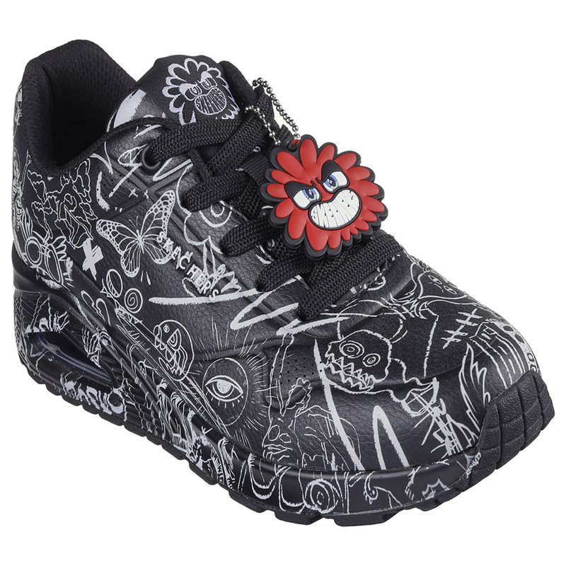 TENIS-SKECHERS-MUJER-177972BKW-UNO