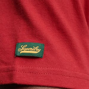 Camiseta Para Hombre Vintage Scripted College Superdry