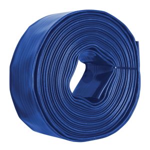 Manguera Plana 3'' Bomba Salida Pvc Descarga X 100 M