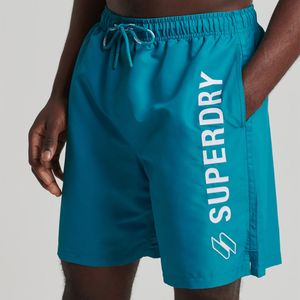 Pantaloneta Larga Para Hombre Code Applque 19Inch Superdry