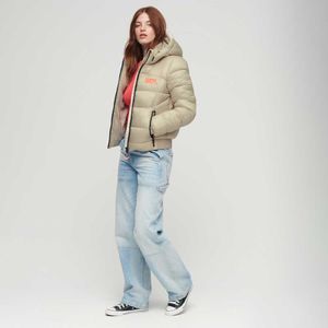 Chaqueta Padded Para Mujer Sports Puffer Bomber Superdry