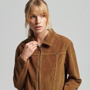 Chaqueta Casual Para Mujer Vintage Cropped Cord Superdry