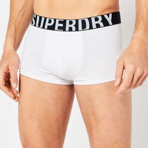Boxer Para Hombre Trunk Dual Logo Double Pack Superdry